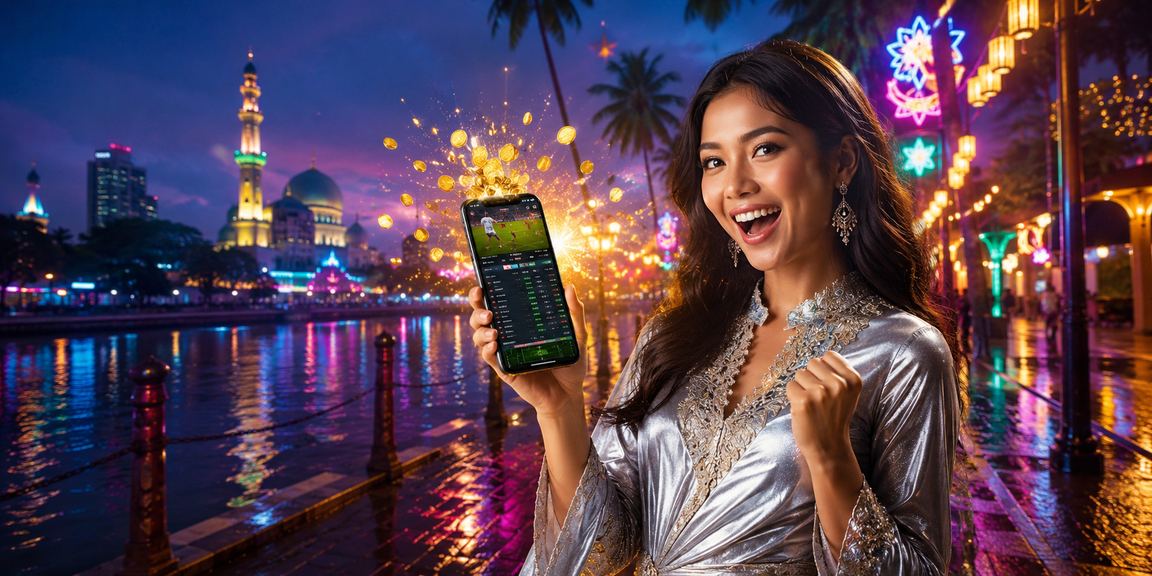 Pemain menikmati permainan kasino mudah alih sempena Hari Raya di Langkawi